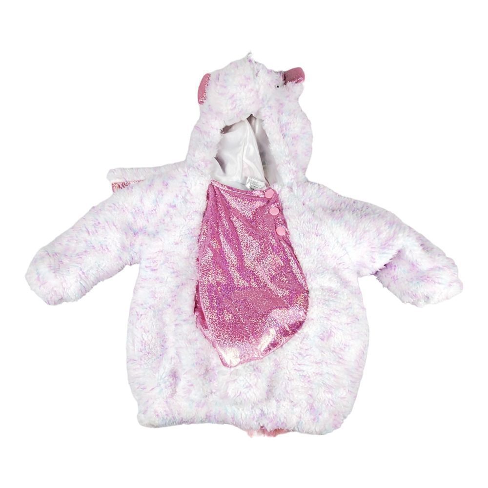 Target Unicorn Halloween Costume 12-18 Months One Piece Pink Hood Play Dress Up - Picture 7 of 7